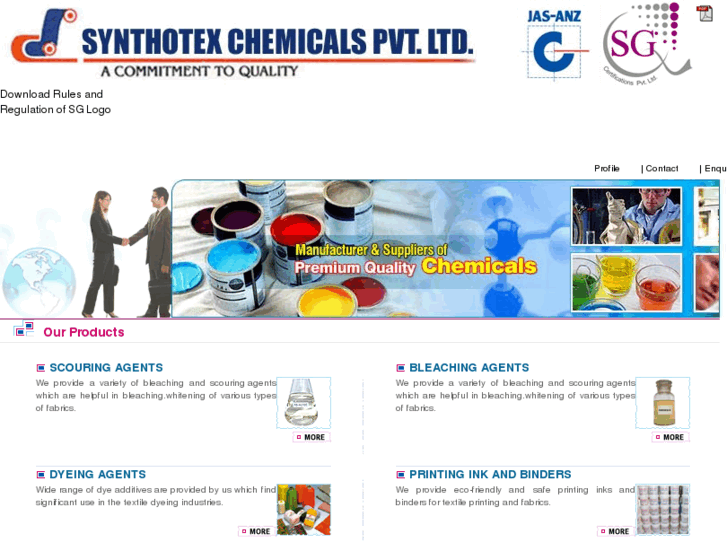 www.synthotexchemicals.com