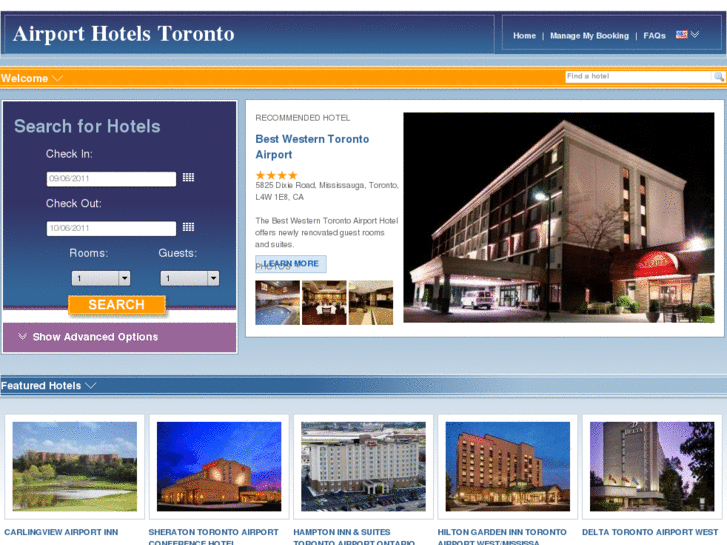 www.airporthotelstoronto.com