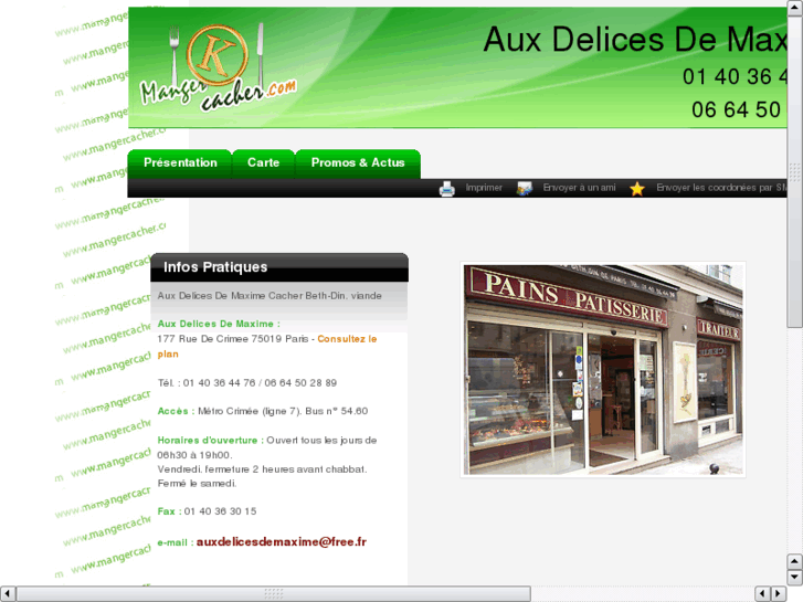 www.auxdelicesdemaxime.com