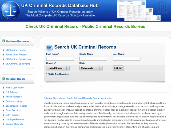 www.criminalrecordsuk.net