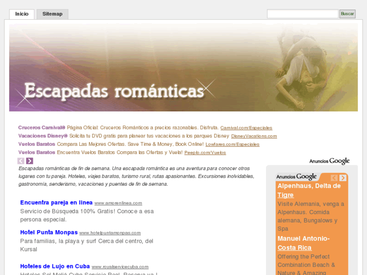 www.escapadasromanticas.net