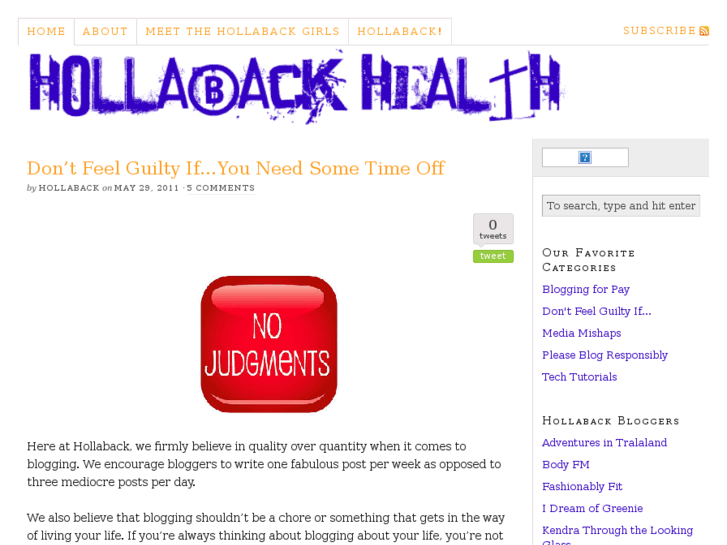 www.hollabackhealth.com