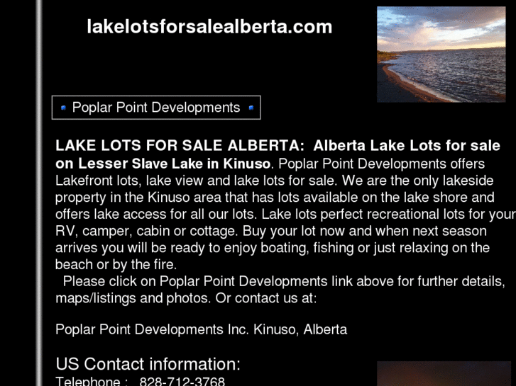 www.lakelotsforsalealberta.com