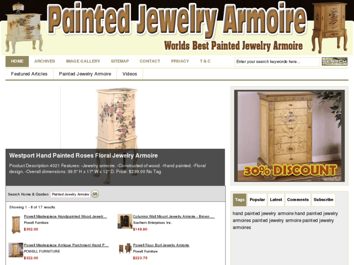 www.paintedjewelryarmoire.com