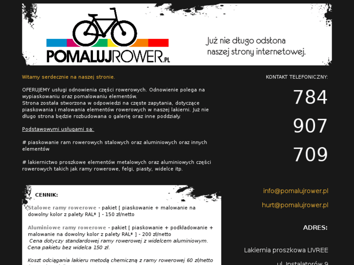 www.pomalujrower.pl