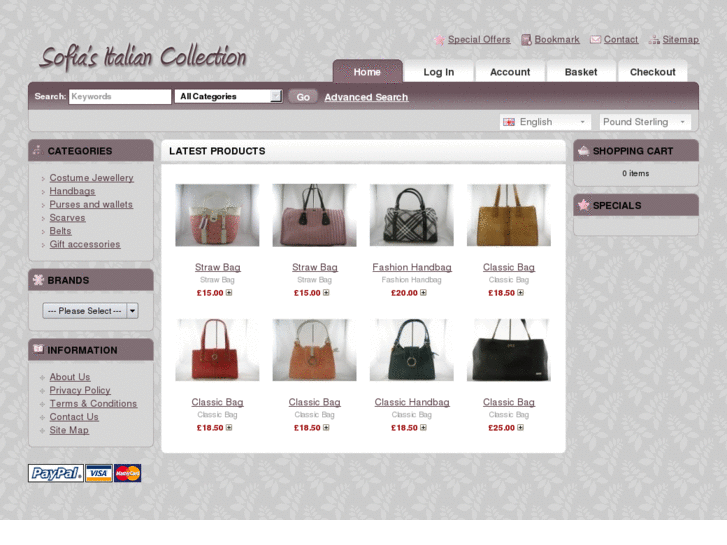 www.sofiaitaliancollection.com