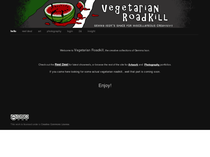 www.vegetarianroadkill.com