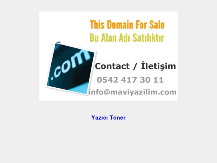 www.yazicitonerleri.com