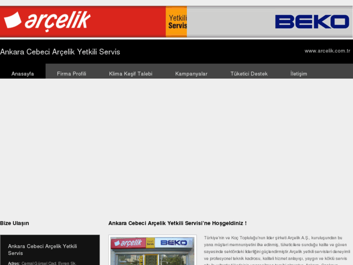 www.ankaracebeciarcelikyetkiliservisi.com