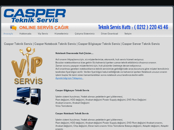 www.casperteknikservis.com