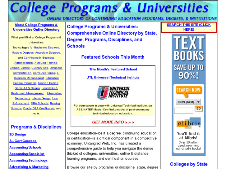 www.college-programs-and-universities.com