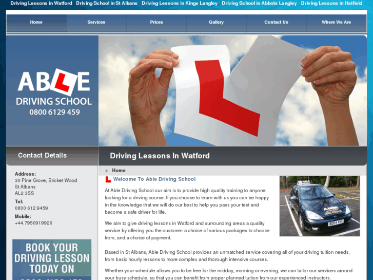 www.drivinglessonsstalbans.com