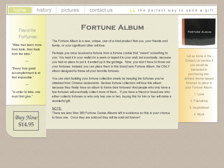 www.fortunealbum.com
