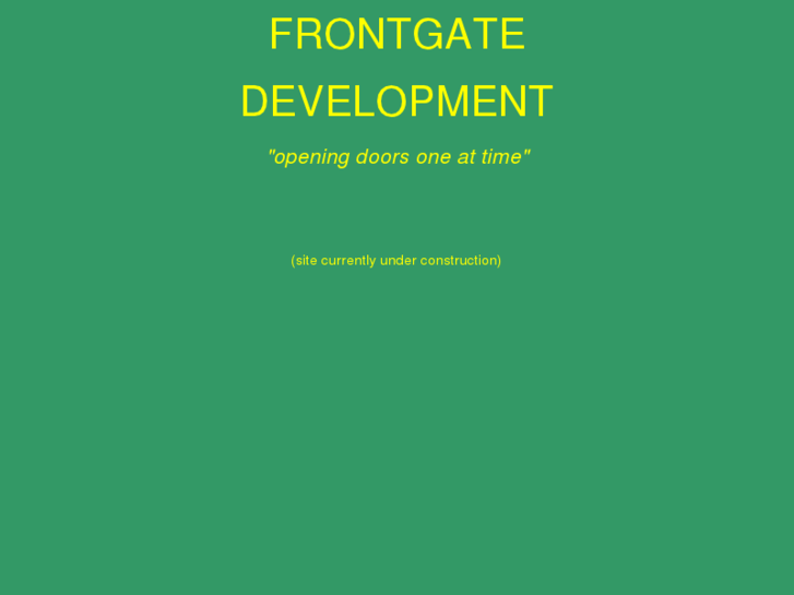 www.frontgatedevelopment.com