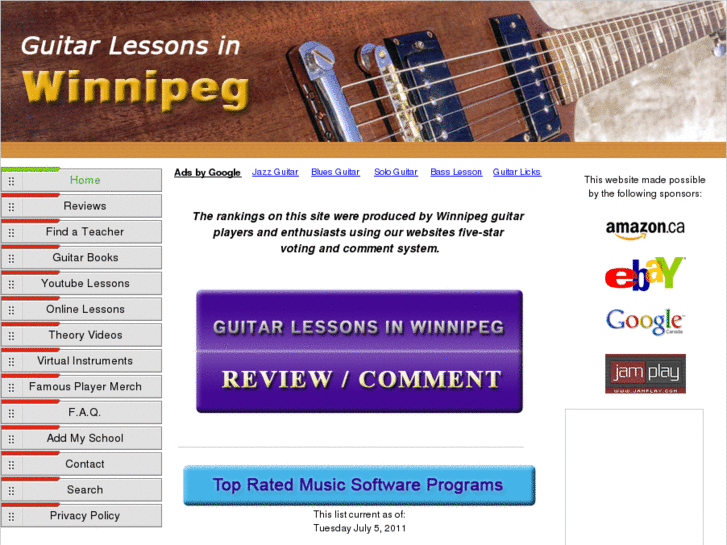 www.guitarlessonswinnipeg.com