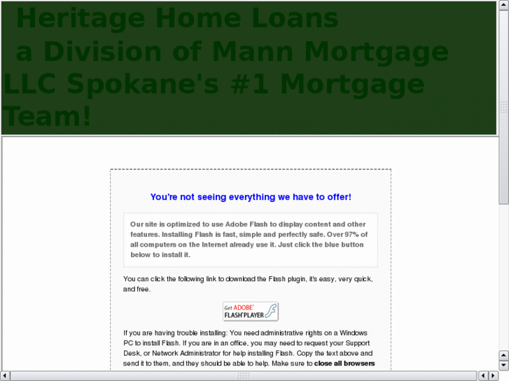 www.homeloansinspokane.net