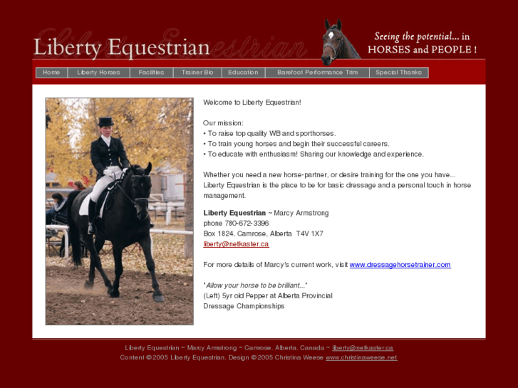 www.libertyequestrian.com