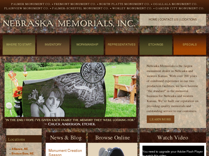 www.nebraskamemorialsinc.com