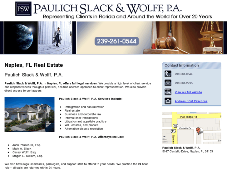 www.paulickslackandwolff.com