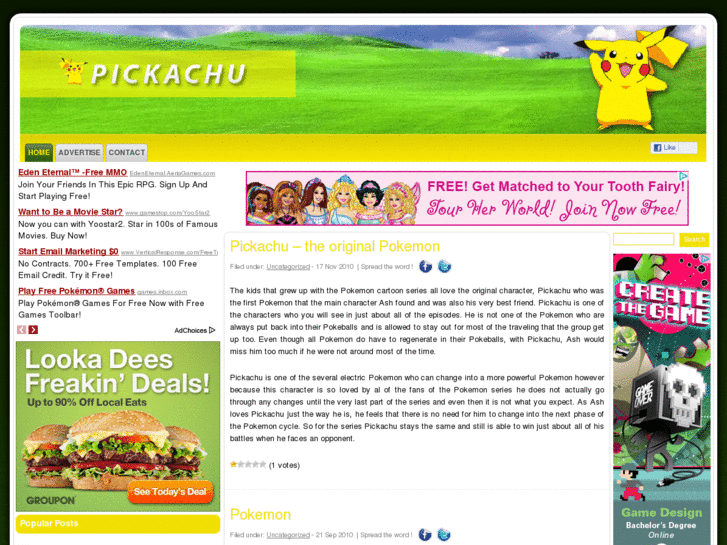 www.pickachu.net