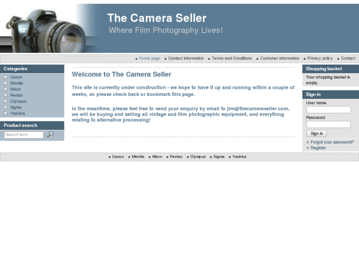 www.thecameraseller.com