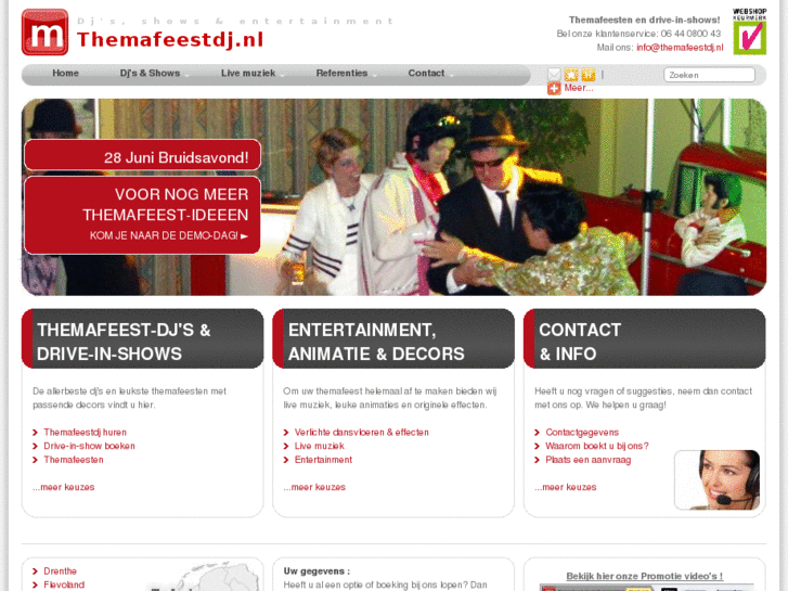 www.themafeestdj.nl