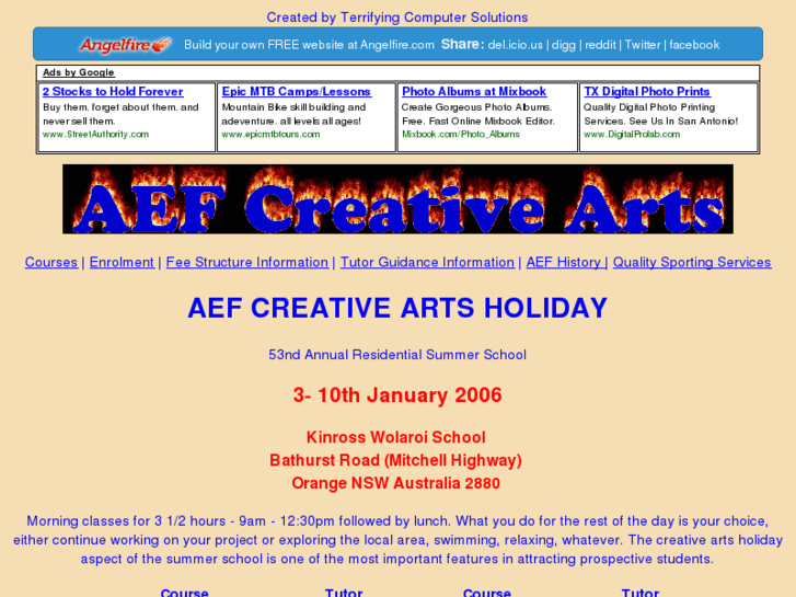 www.aefcreativearts.com