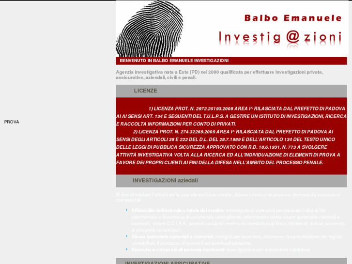 www.balboinvestigazioni.com