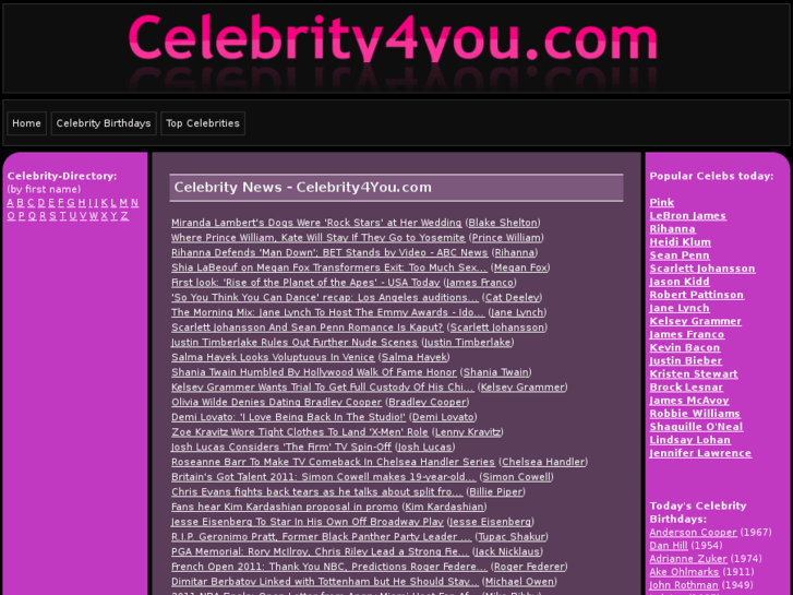 www.celebrity4you.com