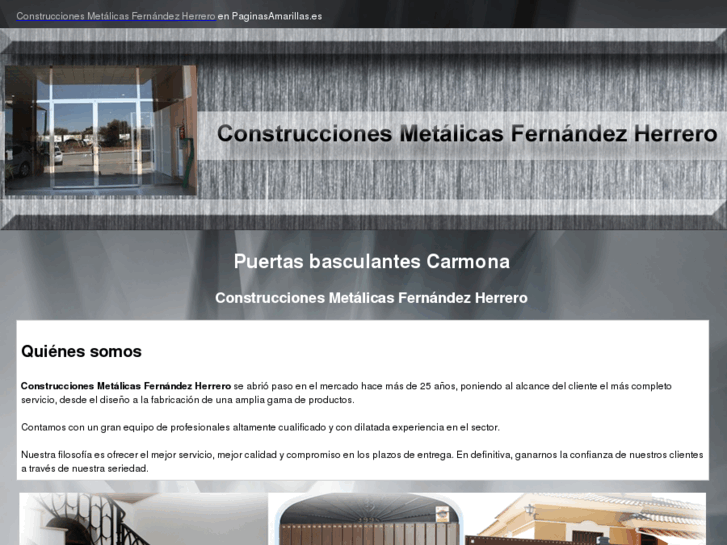 www.construccionesmetalicasfernandezherrero.com