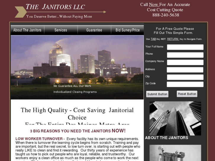 www.desmoinesjanitorial.com