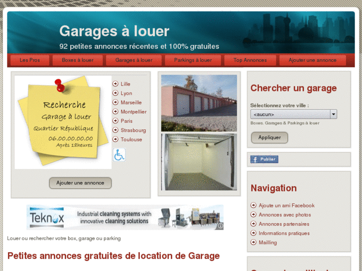 www.garages-a-louer.com