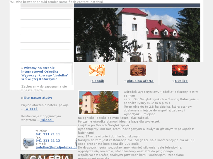 www.hoteljodelka.pl