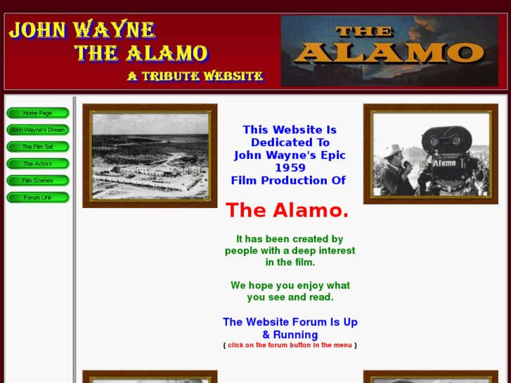 www.johnwayne-thealamo.com