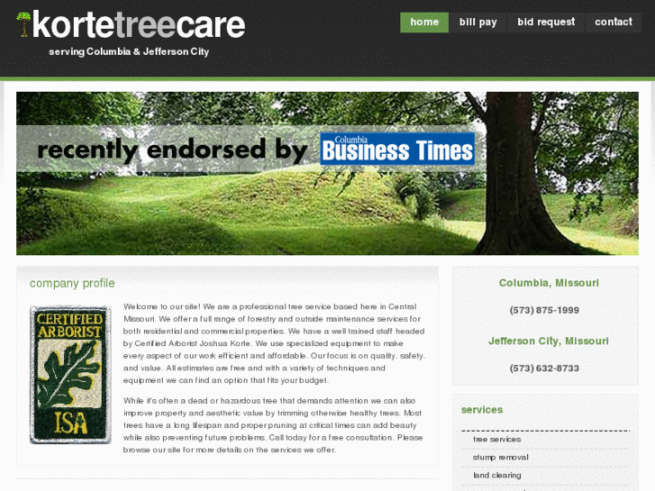 www.kortetreecare.com