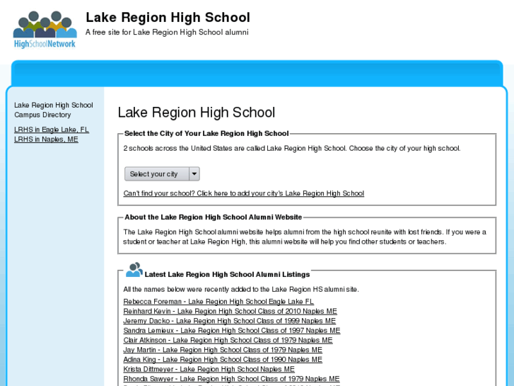 www.lakeregionhighschool.org