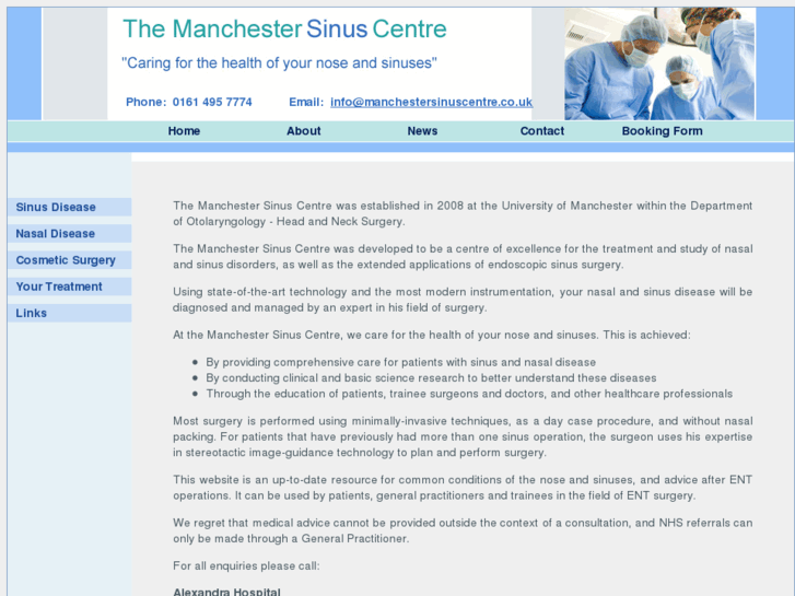 www.manchestersinuscentre.co.uk