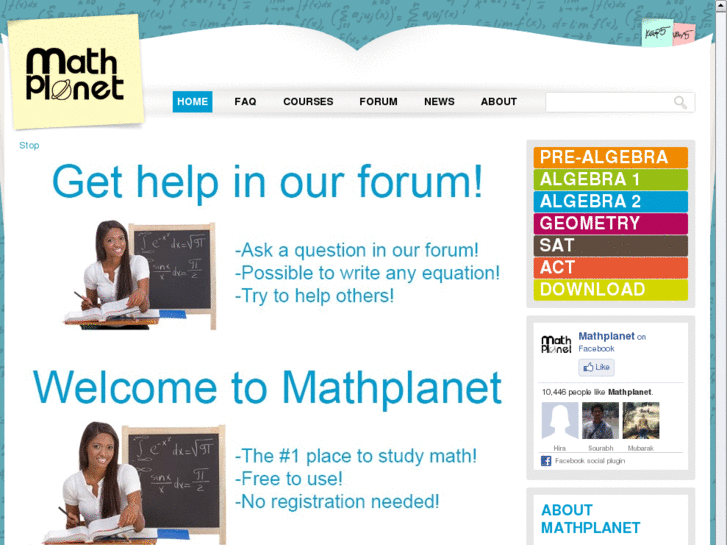 www.mathplanet.com