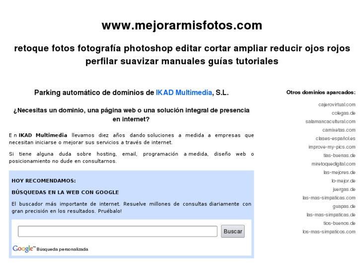 www.mejorarmisfotos.com