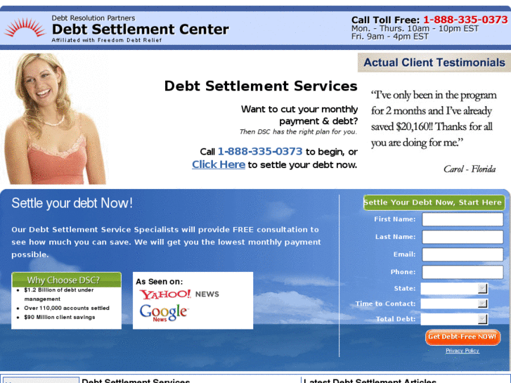 www.settledebtnow.com