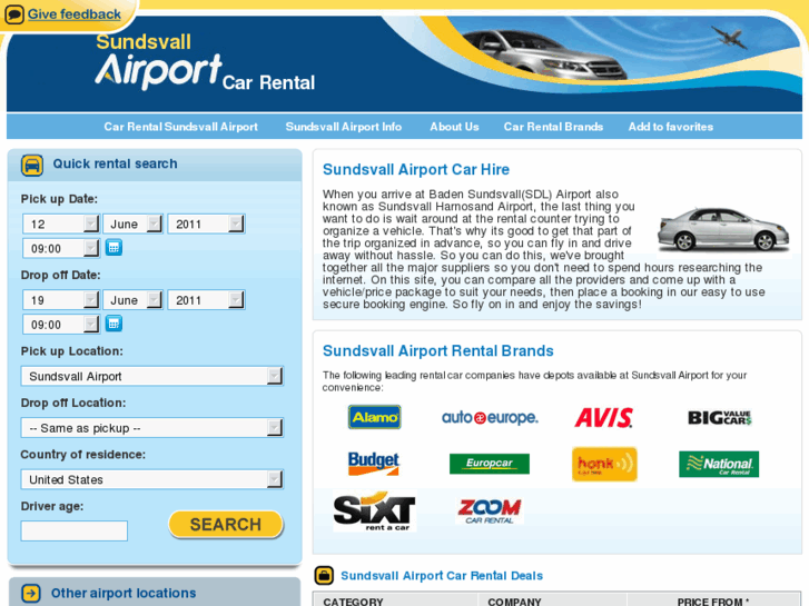 www.sundsvallairportcarhire.com