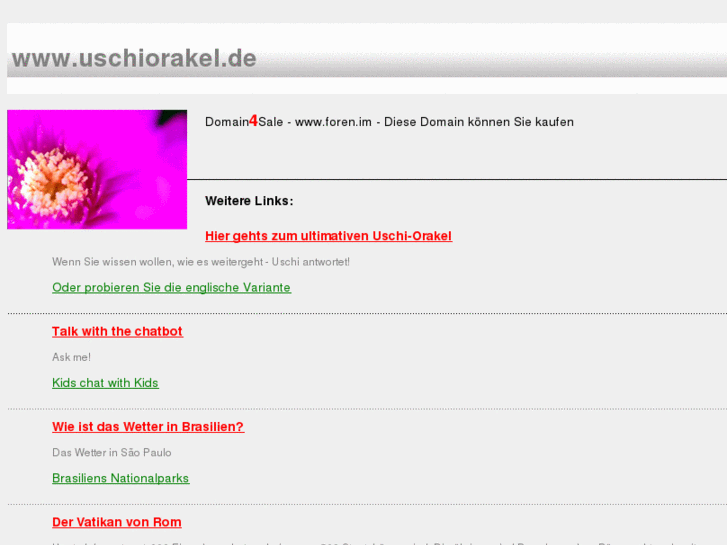 www.uschiorakel.de