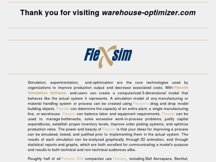 www.warehouse-optimizer.com