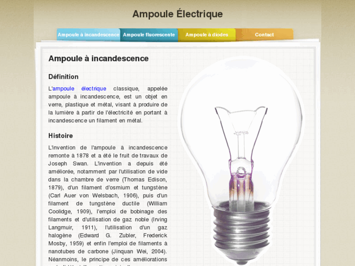 www.ampouleelectrique.fr