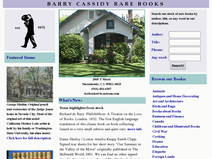 www.barrycassidyrarebooks.com