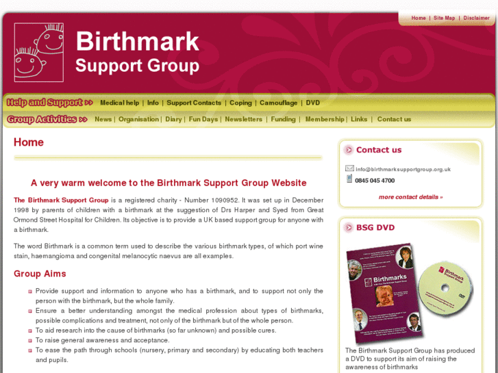 www.birthmarksupportgroup.org.uk