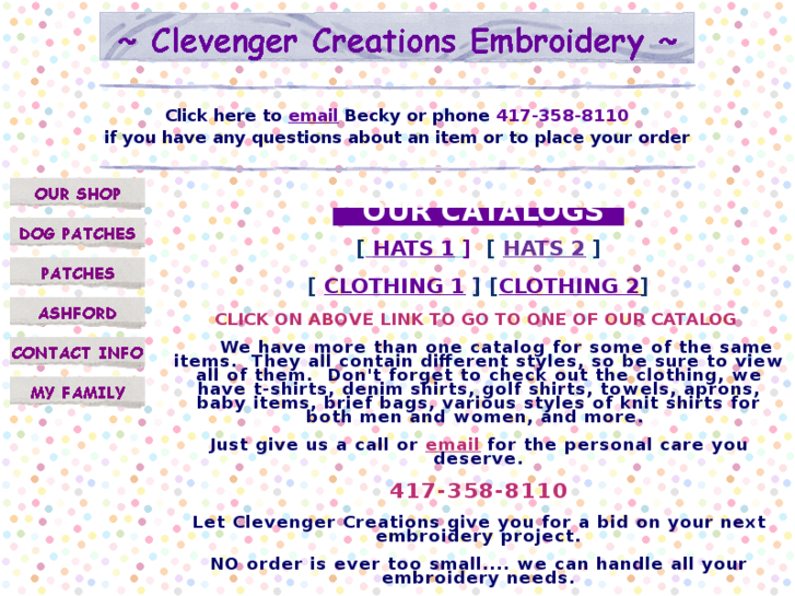 www.clevengercreations.com