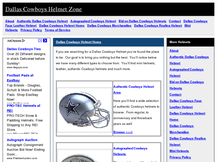 www.dallas-cowboys-helmet.com