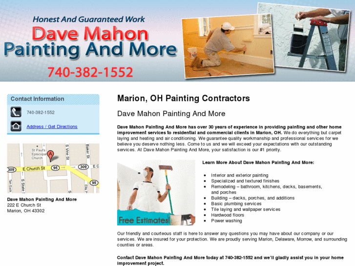 www.davemahonpaintingandmore.com