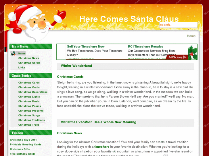 www.here-comes-santa-claus.com